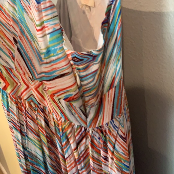 Tulle Sz L maxi dress - Picture 5 of 5